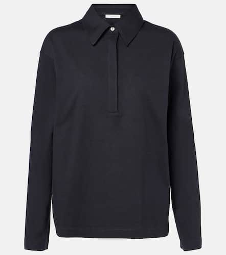 Polo Roddie en coton et soie - The Row - Modalova