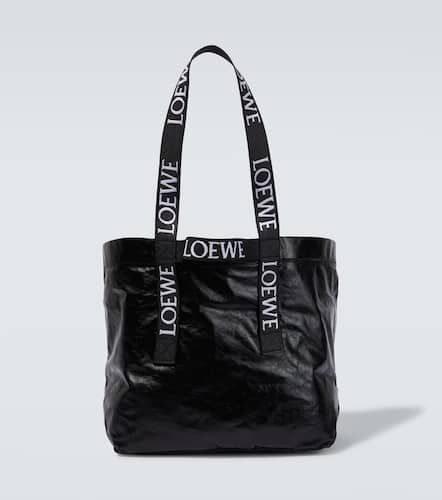 Loewe Fold Shopper leather tote bag - Loewe - Modalova