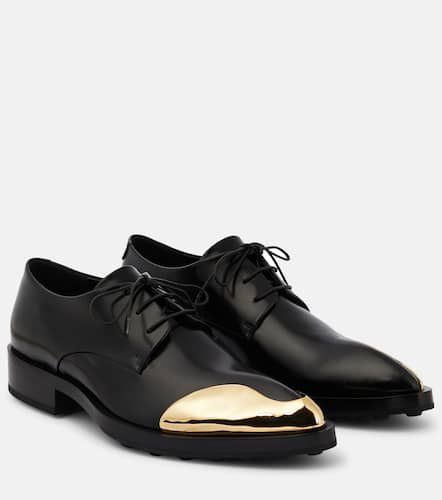 Embellished leather Derby shoes - Jil Sander - Modalova