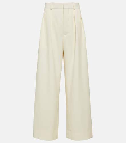 Low-rise wide-leg wool pants - Wardrobe.NYC - Modalova