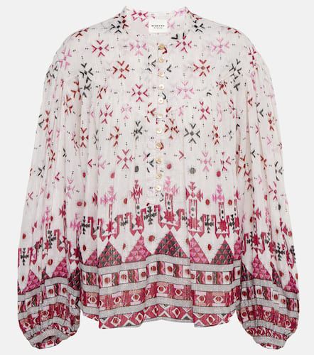 Salika printed cotton blouse - Marant Etoile - Modalova