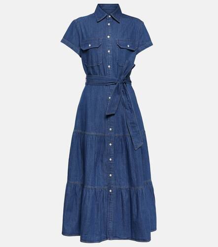 Polo Ralph Lauren Denim midi dress - Polo Ralph Lauren - Modalova