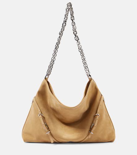 Voyou Chain Medium suede shoulder bag - Givenchy - Modalova