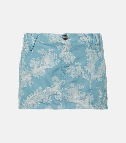 Minifalda Foam de denim en jacquard - Vivienne Westwood - Modalova