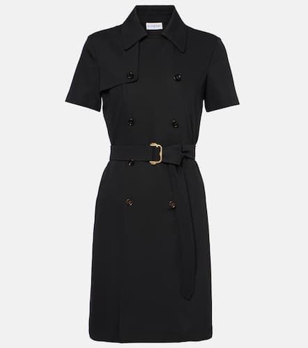 Vestido camisero de sarga de lana - Burberry - Modalova