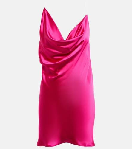 Invisible strap satin minidress - Y/Project - Modalova