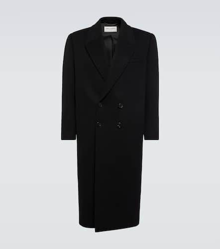 Double-breasted cashmere coat - Saint Laurent - Modalova