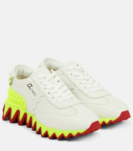 Loubishark leather sneakers - Christian Louboutin - Modalova