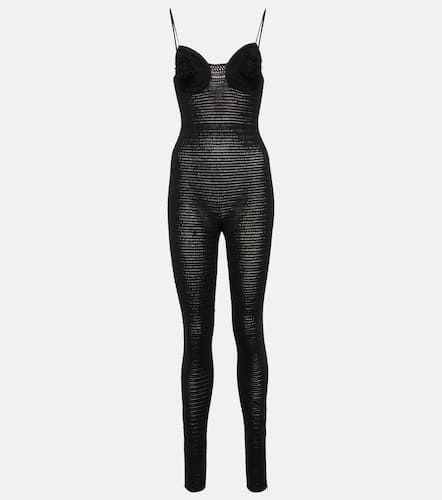 Crochet bustier jumpsuit - Magda Butrym - Modalova