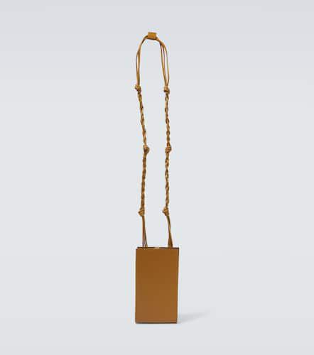 Embossed leather phone pouch - Jil Sander - Modalova