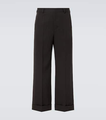 Virgin wool straight pants - Valentino - Modalova