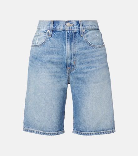High-Rise Bermuda-Shorts aus Denim - Slvrlake - Modalova