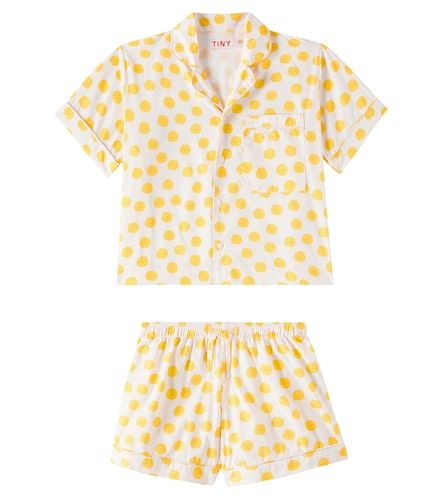Sun printed cotton pajamas - Tinycottons - Modalova