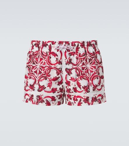 Dolce&Gabbana Majolica swim trunks - Dolce&Gabbana - Modalova