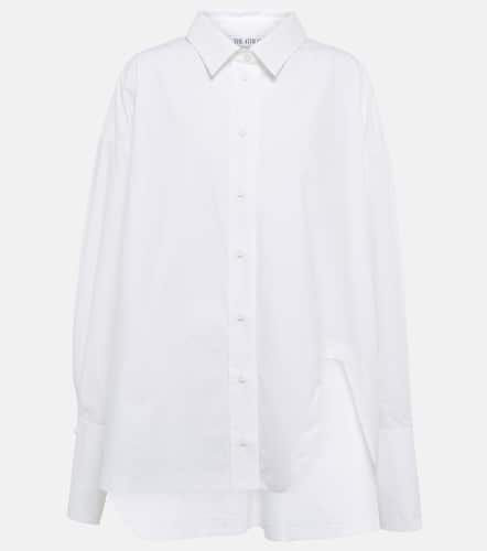 Asymmetric cotton poplin shirt - The Attico - Modalova