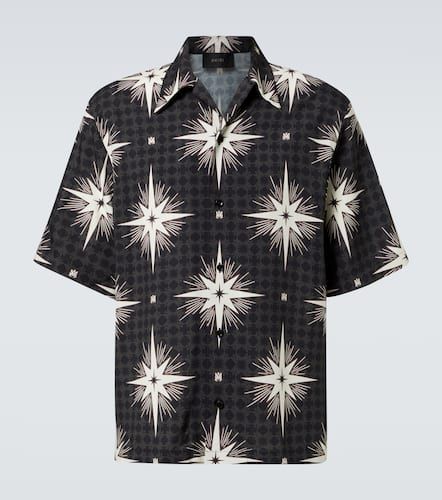 Camicia Starburst in raso con stampa - Amiri - Modalova