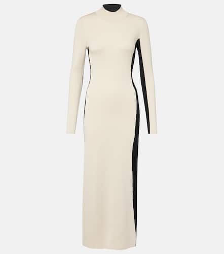 Knitted wool and silk maxi dress - Joseph - Modalova