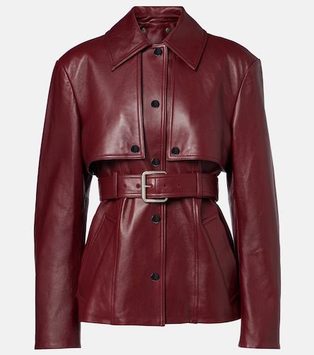 Stenzone convertible leather jacket - Sportmax - Modalova