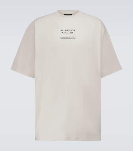 Couture cotton-blend T-shirt - Balenciaga - Modalova