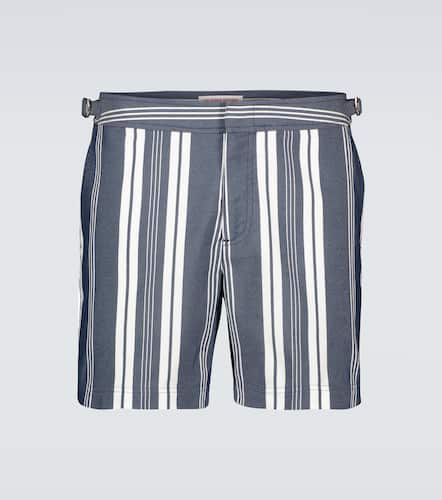 Bulldog striped swim shorts - Orlebar Brown - Modalova