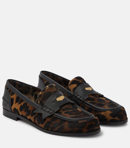 Penny Donna leopard-print loafers - Christian Louboutin - Modalova