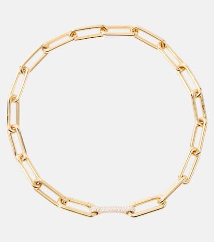 Halskette Identity aus 18kt Gelbgold mit Diamanten - Robinson Pelham - Modalova
