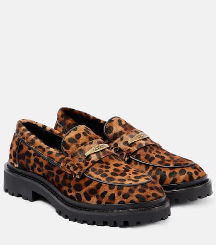 Frezza leopard-print calf hair loafers - Isabel Marant - Modalova