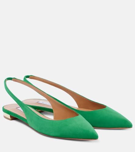 Bailarinas destalonadas Purist de ante - Aquazzura - Modalova