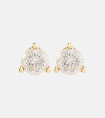 Ohrringe aus 14kt Gelbgold mit Diamanten - Stone and Strand - Modalova
