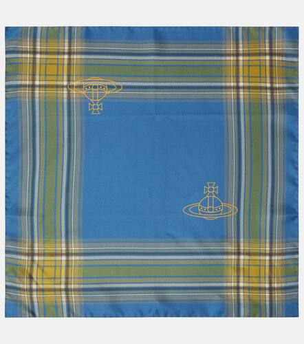 Pañuelo de seda de tartán - Vivienne Westwood - Modalova