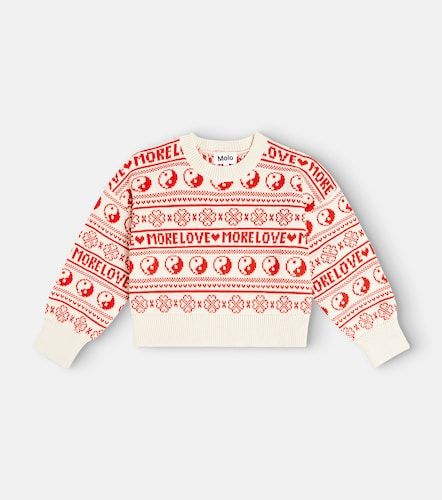 Pullover Gerrie in cotone intarsia - Molo - Modalova