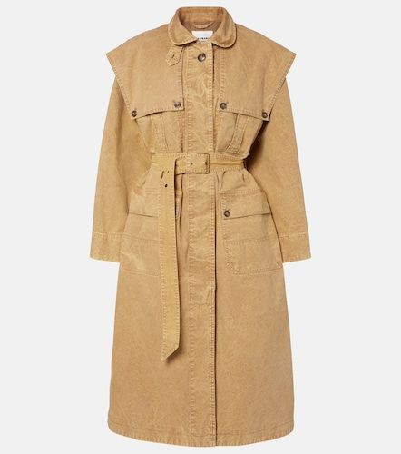 Michaela denim trench coat - Marant Etoile - Modalova