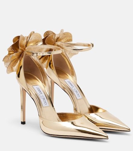 Marja 100 metallic leather pumps - Jimmy Choo - Modalova
