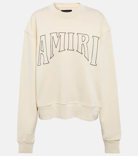 Amiri Logo cotton jersey sweatshirt - Amiri - Modalova