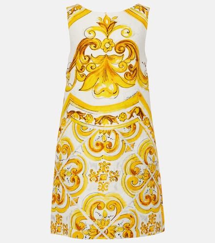 Vestido corto Majolica - Dolce&Gabbana - Modalova