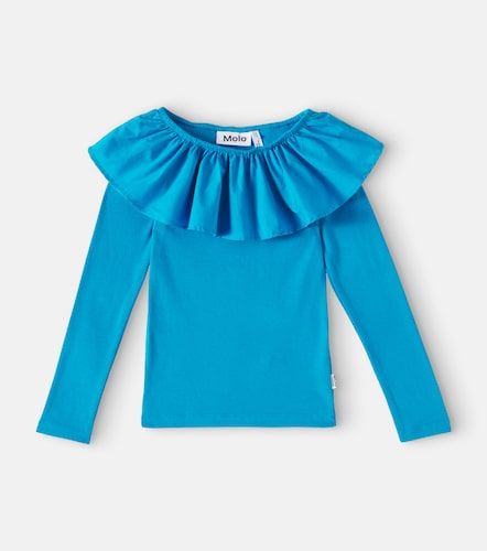 Renate ruffled cotton-blend top - Molo - Modalova