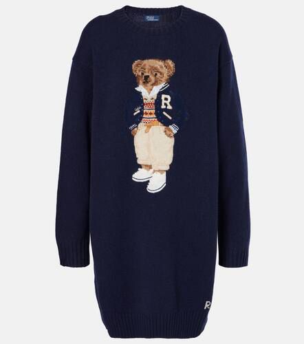 Pulloverkleid Polo Bear aus Wolle und Kaschmir - Polo Ralph Lauren - Modalova