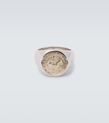 Anello Coin in sterling placcato oro - Tom Wood - Modalova