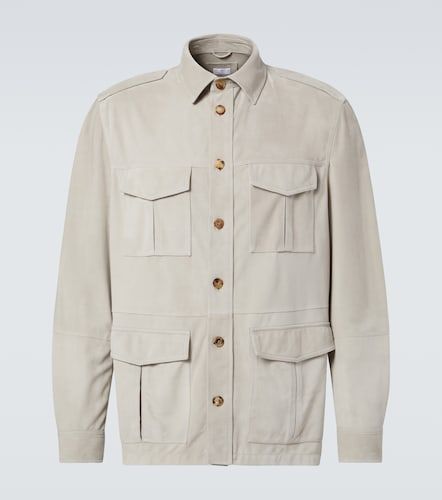 Sobrecamisa de ante - Brunello Cucinelli - Modalova