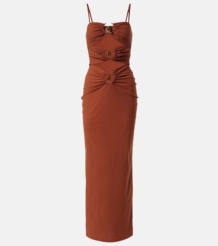 Pierced Orbit cutout jersey maxi dress - Christopher Esber - Modalova