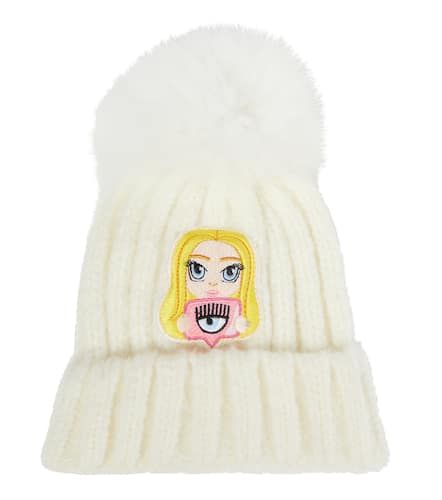 X Chiara Ferragni gorro Mascotte de lana - Monnalisa - Modalova