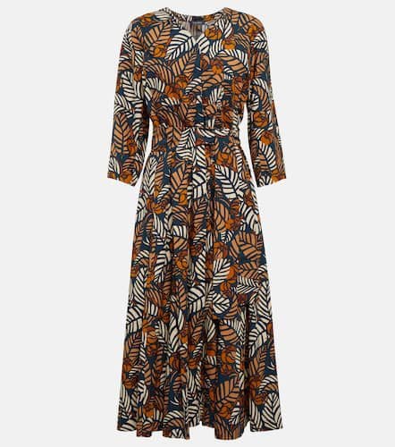 Mantide printed cotton midi dress - 'S Max Mara - Modalova