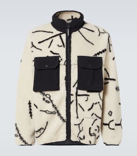 X Daijiro Ohara Jacke aus Faux Shearling - And Wander - Modalova