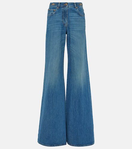 High-Rise Flared Jeans Medusa '95 - Versace - Modalova