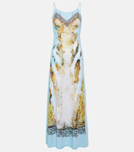 Printed lace-detail maxi dress - Y/Project - Modalova