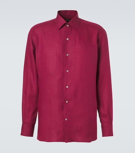Zegna Camicia in lino - Zegna - Modalova