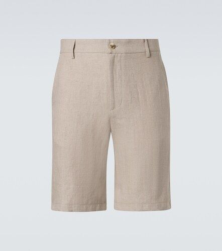 Canali Bermudas de lino - Canali - Modalova