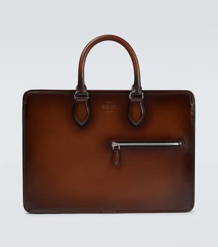 Berluti Un Jour leather briefcase - Berluti - Modalova