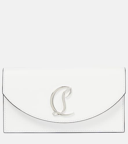 Loubi54 leather clutch - Christian Louboutin - Modalova