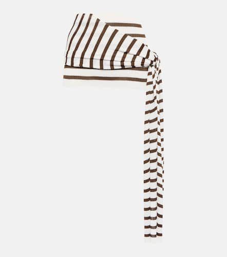Striped wrap miniskirt - Jean Paul Gaultier - Modalova